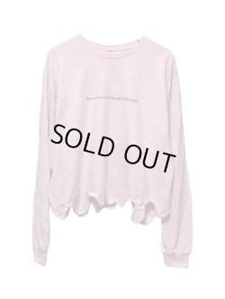 画像1: MOMA・The moment…長袖melTee(pink)