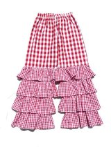 画像: MOMA・mixギンガムチェックドロワーズ(red)
